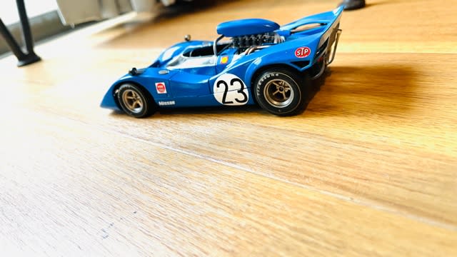 エブロ1/24 3dプリントキット 日産R382日本GP 高橋国光/都平健二