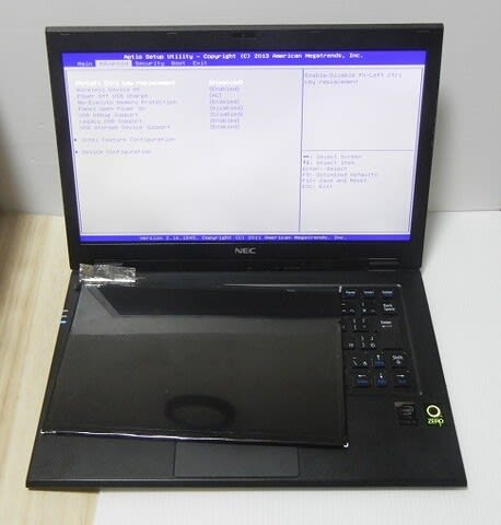 好評 HZ550/Dの部品を拝借。（NEC pc_sugiの - PC-HZ550/C） LaVie ノートパソコン