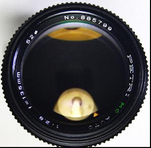 第457沼】PETRI MC AUTO 135mm F2.8 M42マウント マクロも付いて
