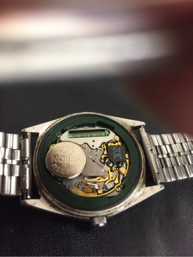 CITIZEN】1979年製のシチズン・クリストロンクォーツの修理 l
