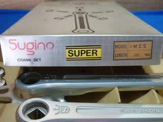 SUGINO SUPER MIGHTY ピスト用クランク - Kinoの自転車日記