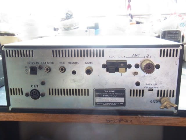 YAESU, FRG-100 - テレビ修理-頑固親父の修理日記 YAESU, FRG-100 - テレビ修理-頑固親父の修理日記