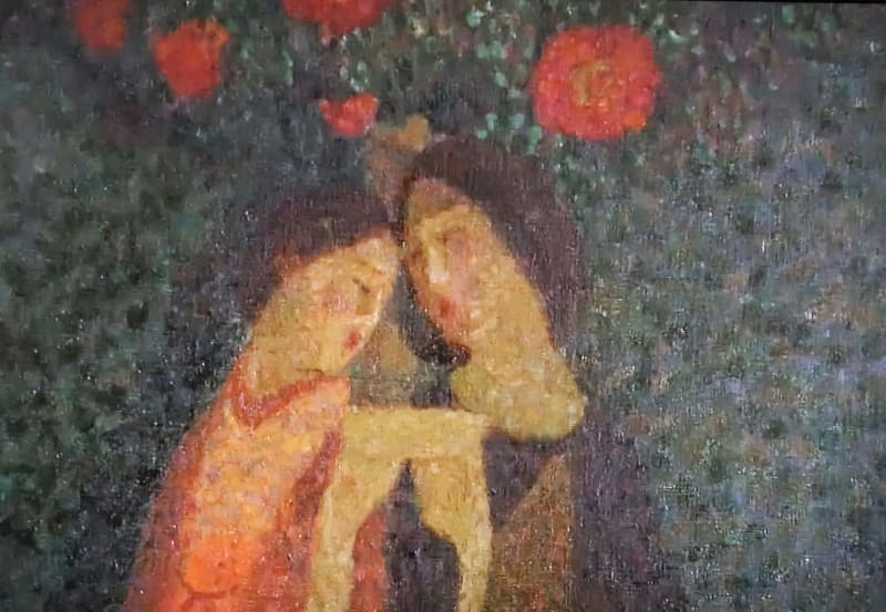 宮芳平「音信の代りに友に送る AYUMI」1987年 野の花の会 宮晴夫