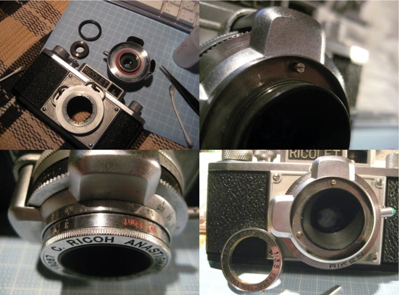 個性的でもある～Ricoh Ricolet：Zone Focus,maintenance - blue