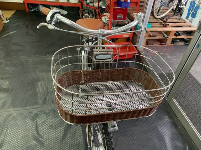 お値下げ 自転車かごナンタケットバスケット お買い物かご みん