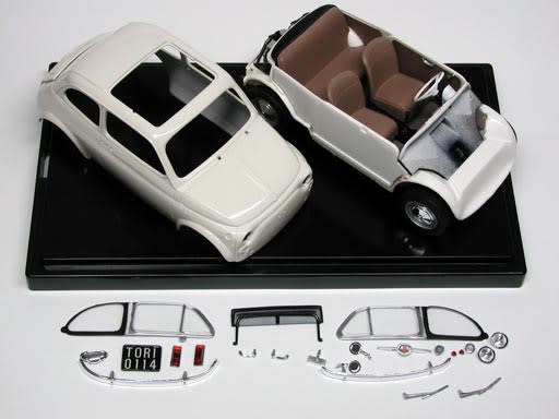 タミヤ フィアット500 製作記 - What Me Worry? カーモデル製作記 タミヤ フィアット500 製作記 - What Me Worry? カーモデル製作記