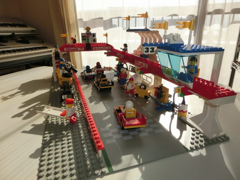 ☆LEGO街シリーズより、#6395 グランプリレース ( Victory Lap