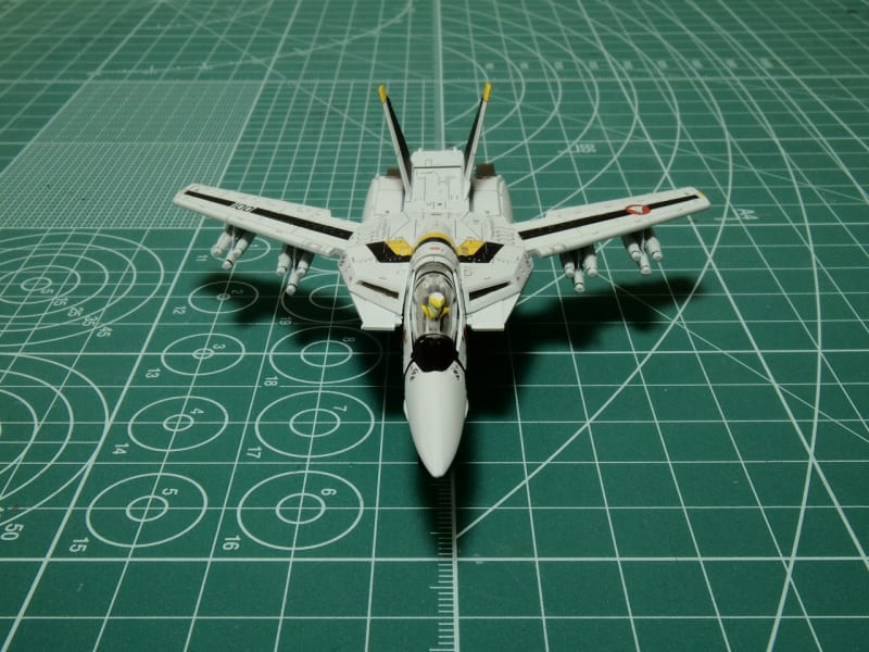 技MIX 1/144 VF-1S ファイターモデルが完成♪ - 我が家の地球 技MIX 1/144 VF-1S ファイターモデルが完成♪ - 我が家の地球