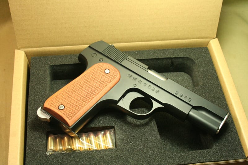 杉浦式自動拳銃 1/1 A!CTION製モデルガン - 森男の活動報告綴 杉浦式自動拳銃 1/1 A!CTION製モデルガン - 森男の活動報告綴