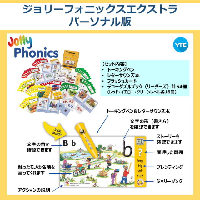 Jolly Phonics Extra ジョリーフォニックス - 洋書