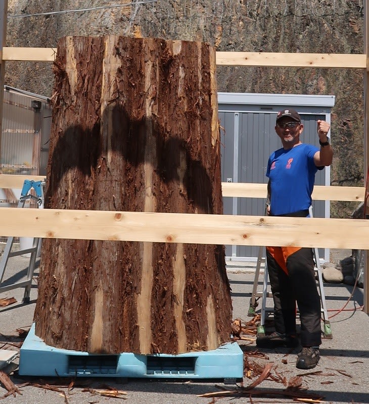 特別注文彫刻 関羽像 - CHAINSAW ART JAPAN・ケイジの仕事記録 特別注文彫刻 関羽像 - CHAINSAW ART JAPAN・ケイジの仕事記録