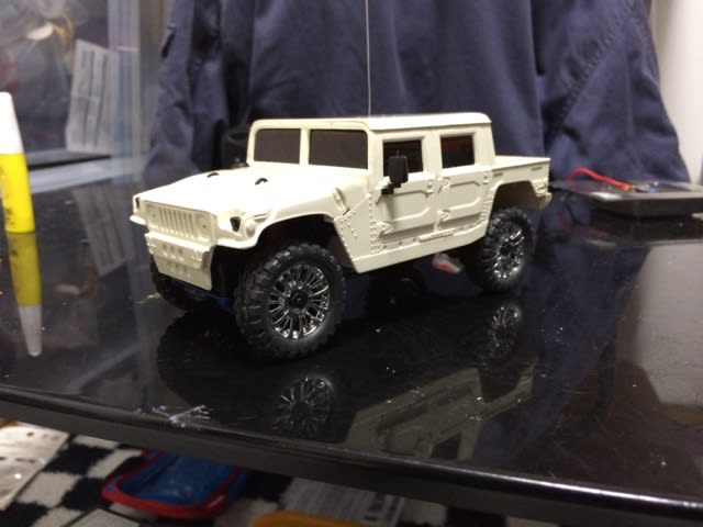 ミニッツオーバーランドまたボディー変換 - TAMIYA CC-01大好き!