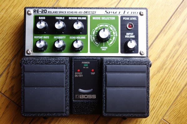 エフェクターその21 BOSS Space Echo RE-20 - Rock&Guiter エフェクターその21 BOSS Space Echo RE-20 - Rock&Guiter