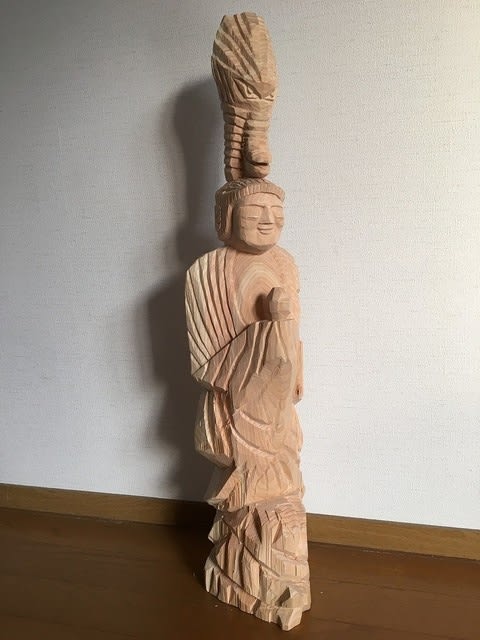 円空作善女竜王像の摸刻 - 名古屋・名駅街暮らし