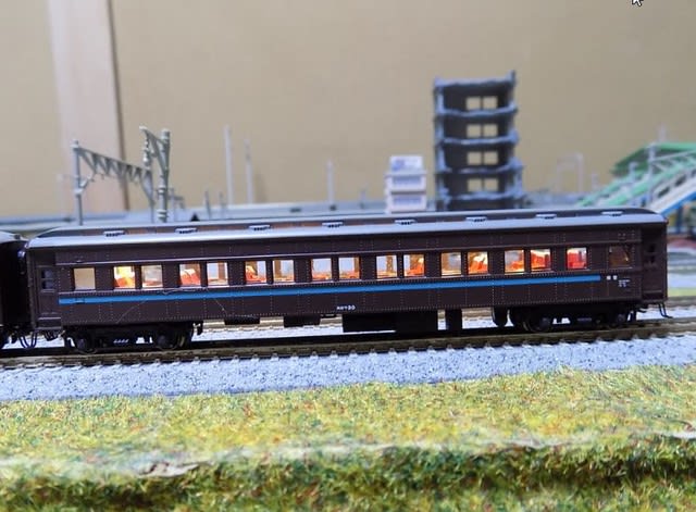 MODEMOのNS103 国鉄旧型客車 急行・普通列車増結車両 MODEMOのNS103 国鉄旧型客車 急行・普通列車増結車両