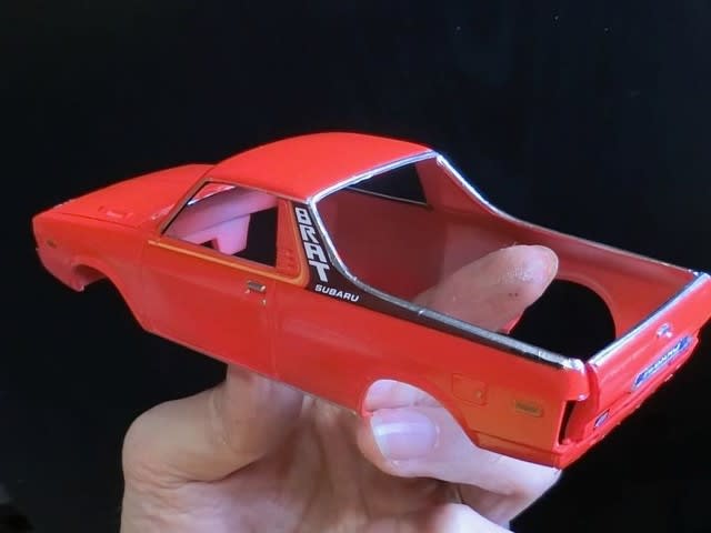 amt 1/25 スバル・ブラット ピックアップ w/シルクスクリーンデカール amt 1/25 スバル・ブラット ピックアップ w/シルクスクリーン