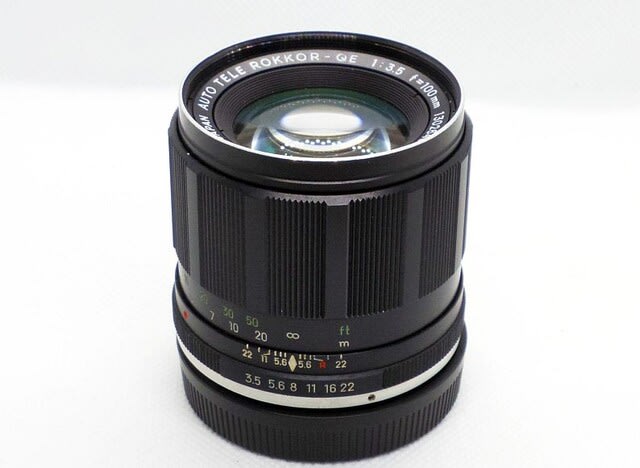 60年前のミノルタの小型中望遠レンズ AUTO TELE ROKKOR-QE 100mm 60年前のミノルタの小型中望遠レンズ AUTO TELE ROKKOR-QE 100mm