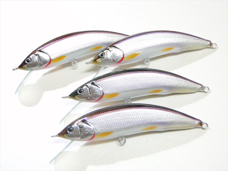 Maki lure 真木ルアー ST-90FBL ヒメマス・銀箔・アコヤ貝 真木