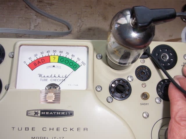 Heathkit, IT-17 Tube Checker - テレビ修理-頑固親父の修理日記 Heathkit, IT-17 Tube Checker - テレビ修理-頑固親父の修理日記