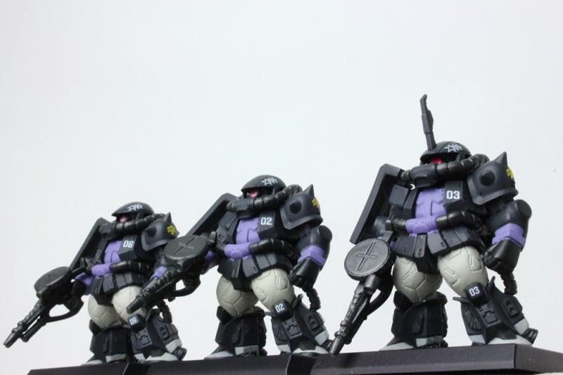 FW GUNDAM CONVERGE:CORE 黒い三連星 高機動型ザクⅡ&ドムセット FW GUNDAM CONVERGE:CORE 黒い三連星 高機動型ザクⅡ&ドムセット