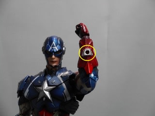 MARVEL UNIVERSE VARIANT PLAY ARTS改 キャプテン・アメリカを MARVEL UNIVERSE VARIANT PLAY ARTS改 キャプテン・アメリカを
