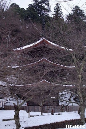 雪の金剛院（舞鶴市） - Digital Life