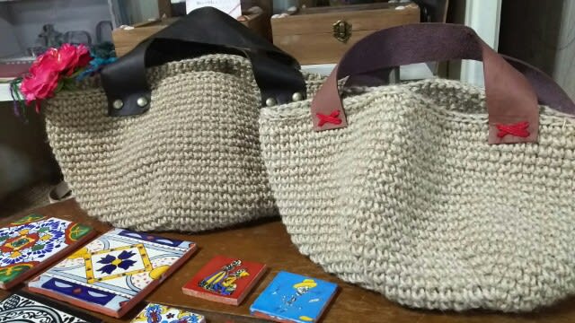 一点物 オリジナルオーダー 古材 メキシカンタイルテーブル カフェ