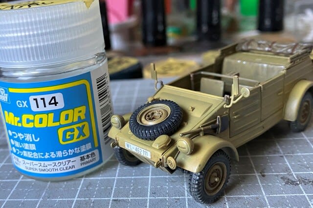 タミヤ Pkw.K1 キューベルワーゲン82型 （その4） - Ganponブログ