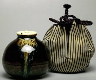 通販販売【茶道具セット】 茶入 茄子 ＋ 内海 *長緒*常緒*唐物