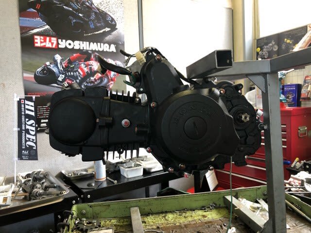 自分のマグナフィフティ用エンジンが完成しました - 南信州