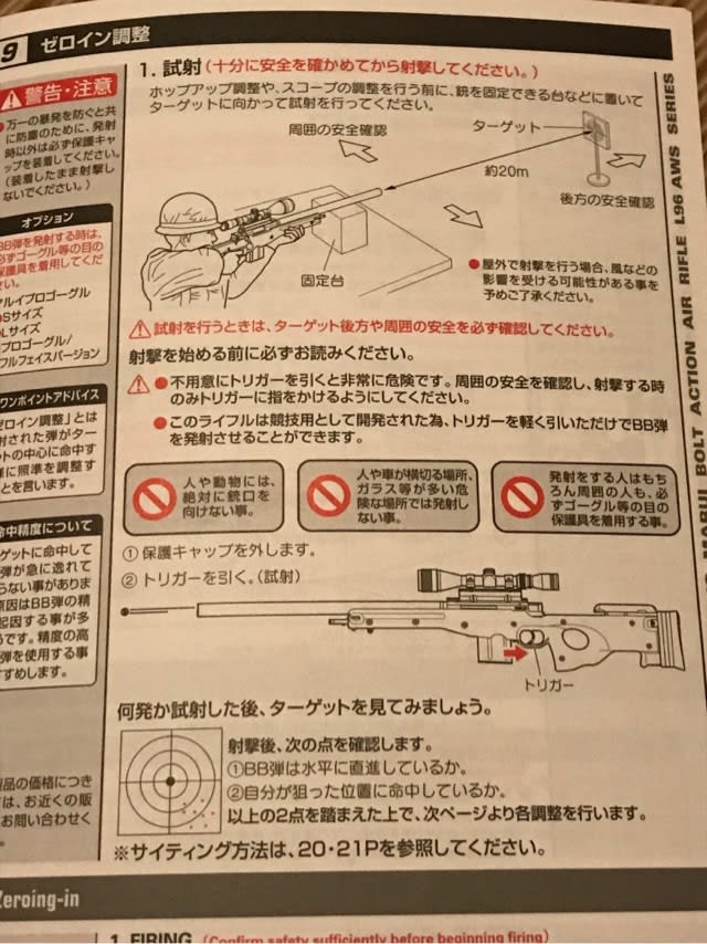 開店記念セール！ 東京マルイ 良いのは外観だけだった L96 ODストックを AWS トイガン