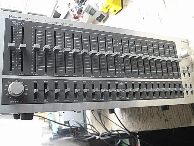 Victor, SEA-7070 Graphic Equalizer - テレビ修理-頑固親父の Victor, SEA-7070 Graphic Equalizer - テレビ修理-頑固親父の