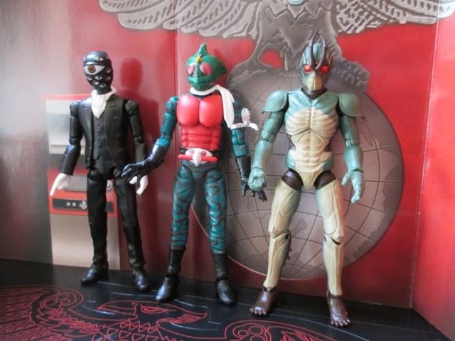 SHODO仮面ライダーVS PB01 仮面ライダーシン＆Ｊセット - 黒パンダ団 港街支部