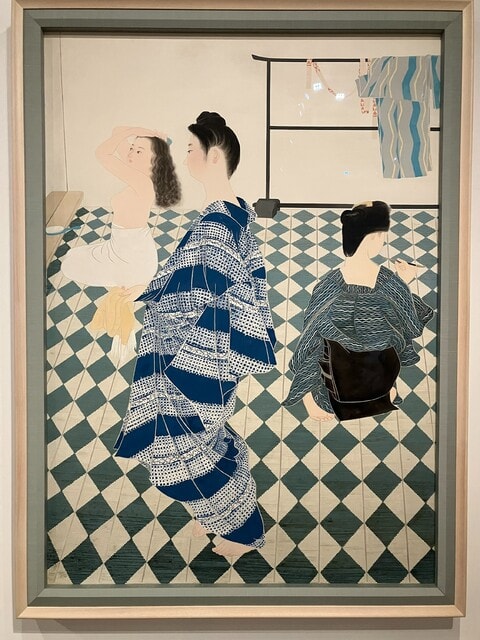 国立近代美術館『TRIO展』小倉遊亀《浴女その二》ほか - まい 国立近代美術館『TRIO展』小倉遊亀《浴女その二》ほか - まい