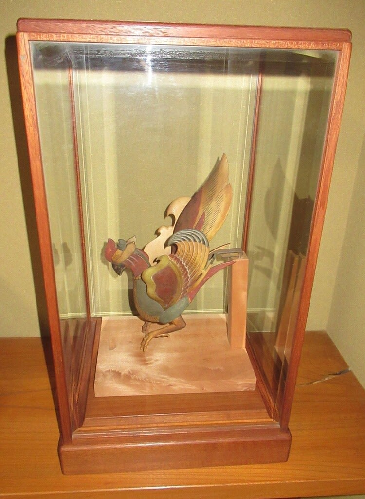 お気に入りの作品 倣法隆寺金堂天蓋附属鳳凰 市川鉄琅作 その6 お気に入りの作品 倣法隆寺金堂天蓋附属鳳凰 市川鉄琅作 その6