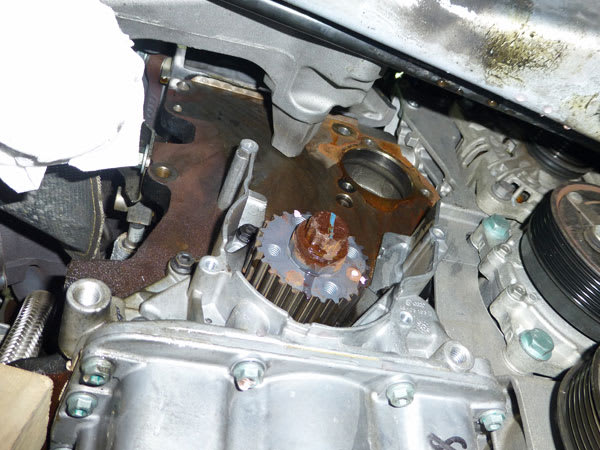 タイミングベルト取り外し作業完了 - Garage Rokkou / BLOG