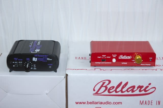 高音質のフォノイコライザーアンプの選択--Bellari(ベラリ）の