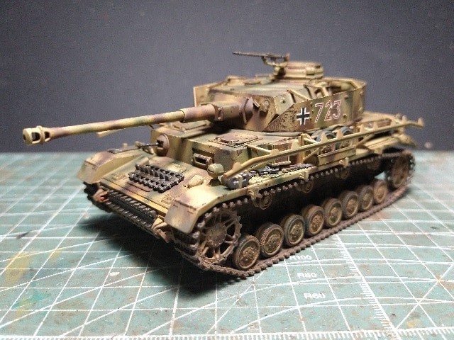 タミヤ1/48 ドイツⅣ号戦車J型 製作記・その4(最終回) - ワイ タミヤ1/48 ドイツⅣ号戦車J型 製作記・その4(最終回) - ワイ