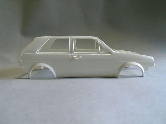 VWゴルフⅡレーシング（1） - Dig it ちゃぶ台カーモデル製作記