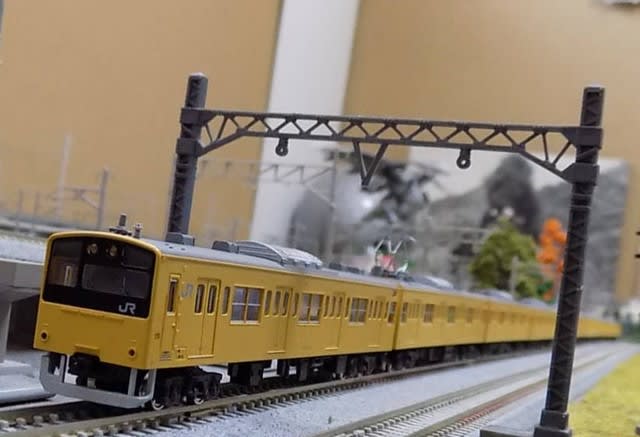 KATOの10-371/372で纏めた201系中央・総武緩行線を見る KATOの10-371/372で纏めた201系中央・総武緩行線を見る