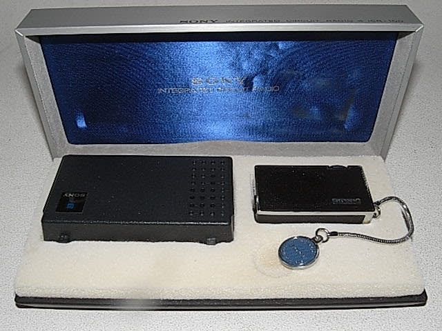 世界初のICラジオ、SONY, ICR-100 (1967) - テレビ修理-頑固親父 世界初のICラジオ、SONY, ICR-100 (1967) - テレビ修理-頑固親父