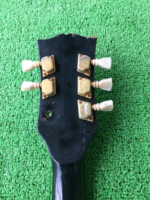 ガラクタギター再生2本目 | レスポール黒 ジャパンビンテージ ガラクタギター再生2本目 | レスポール黒 ジャパンビンテージ