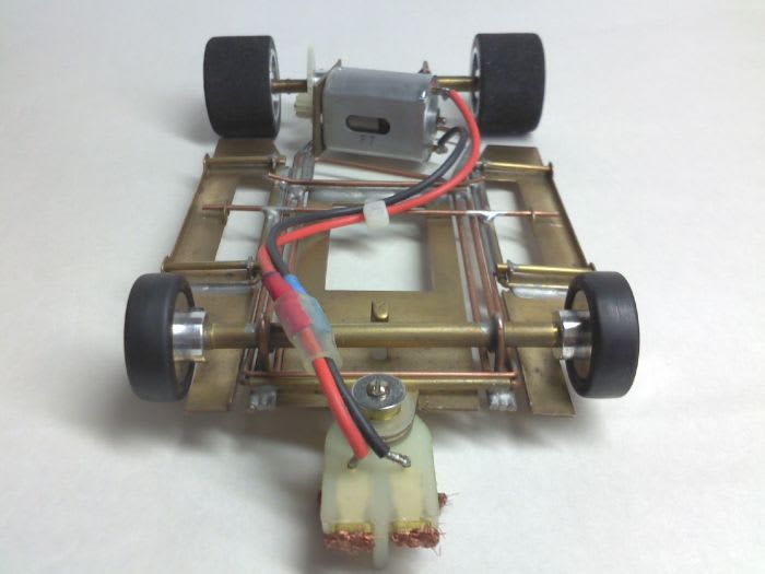 1970年代AYK(青柳金属工業)製スロットカー、紫電77 1970年代AYK(青柳金属工業)製スロットカー、紫電77
