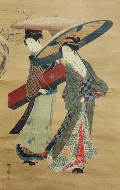 江戸の華、浮世絵、その時代 原画（肉筆画）展 －鳥文斎栄之と