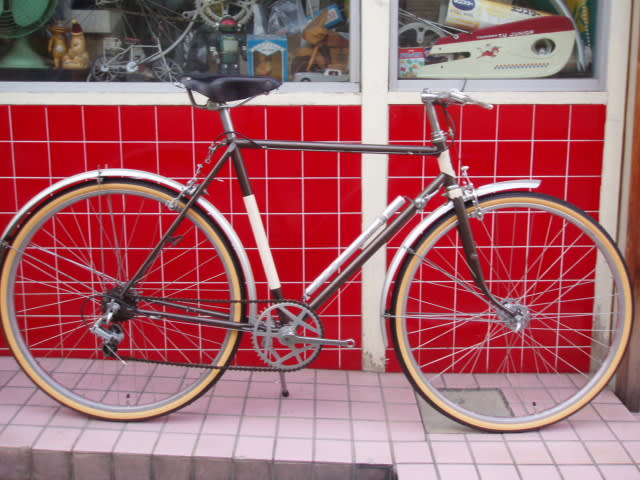1965年頃の城東輪業ワンダーフォーゲル、レストアしました 1965年頃の城東輪業ワンダーフォーゲル、レストアしました