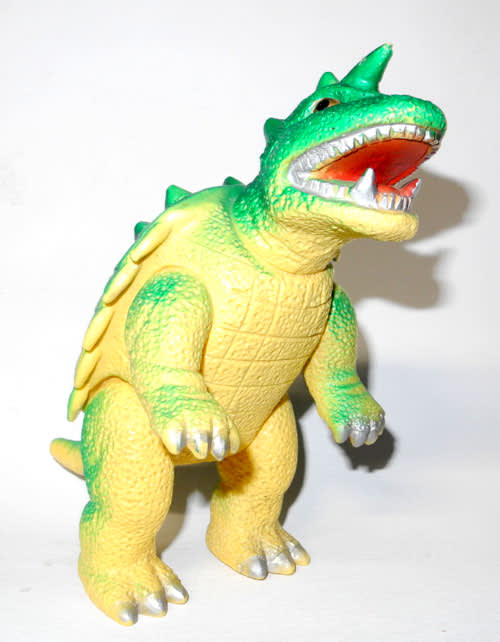 タカトク アンキロサウルス ソフビ/パチ怪獣 恐竜 当時物