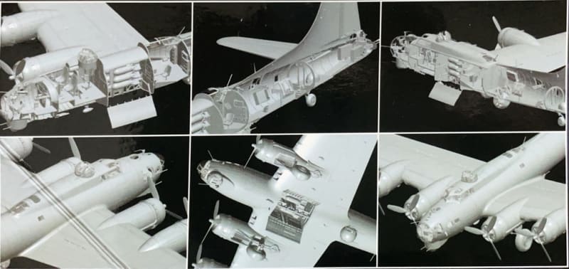 HKモデル】1/48 B-17G フライング・フォートレス 製作記 No,1 HKモデル】1/48 B-17G フライング・フォートレス 製作記 No,1