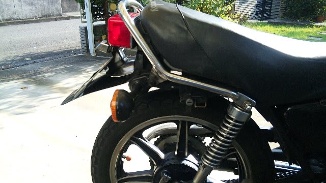 自作泥よけ更新(XS250) - YAMAHA XS250SPL 自作泥よけ更新(XS250) - YAMAHA XS250SPL