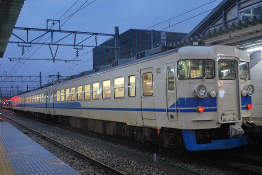 北陸本線475系の異変 - 斬剣次郎の鉄道・バス斬り