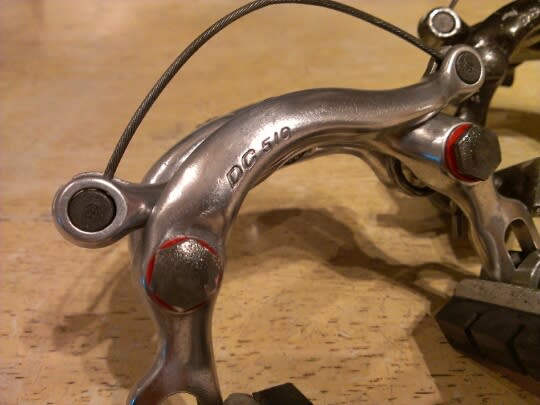 DC510 センタープルブレーキの再生 - 古今輪風@自転車ふぁん
